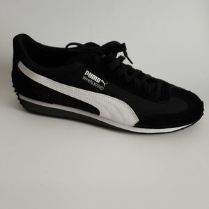 Puma Whirlwind Black and White Shoes